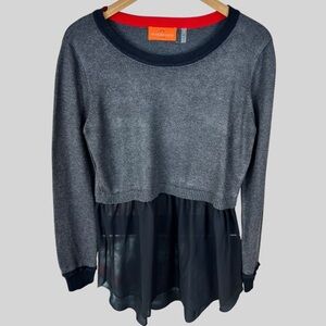 Patrizia Luca Sheer Cardigan Sweater.